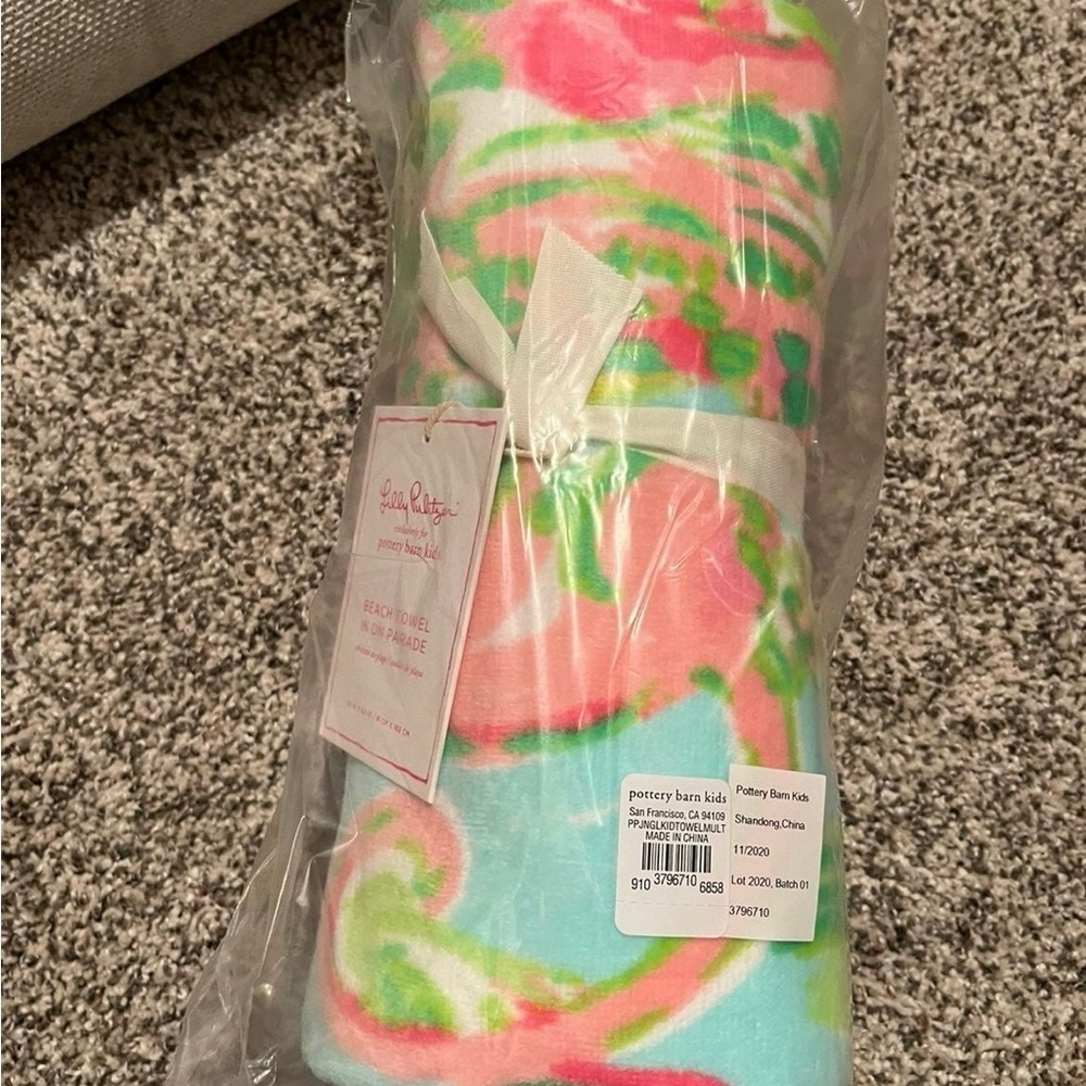 Lilly Pulitzer Beach Towel New